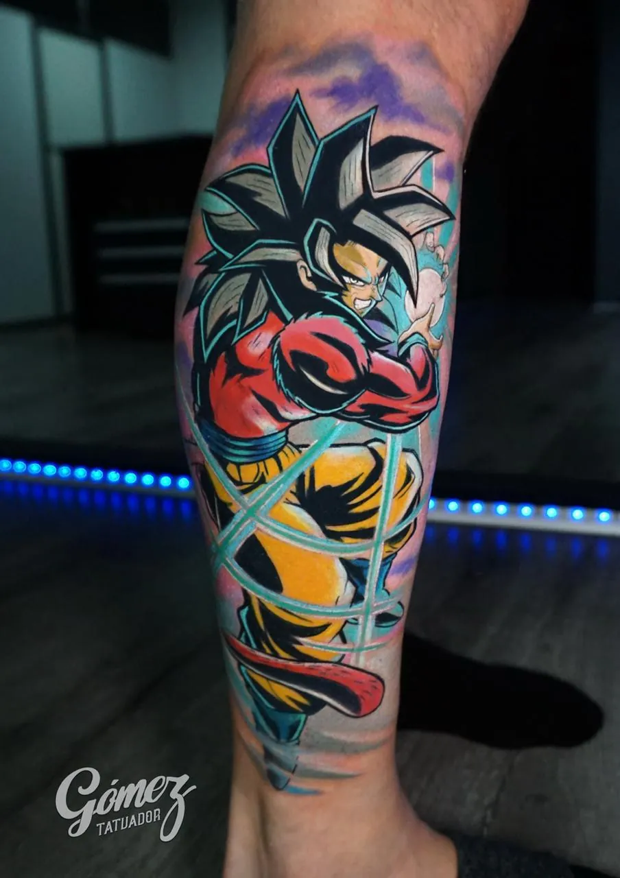 Tatuaje manga personalizado