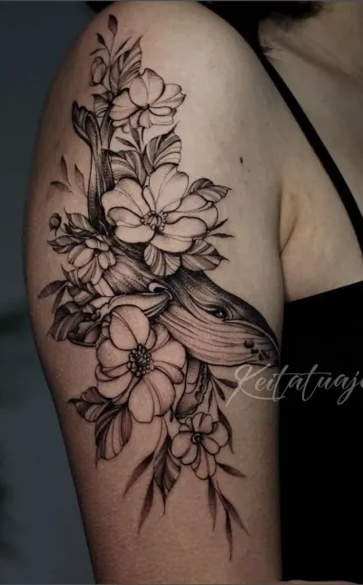 Tatuaje fine line realizado en Studio X Project — Fine line