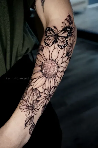 Tatuaje fine line realizado en Studio X Project — Fine line